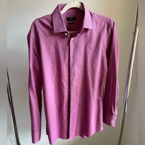 BOSS slim fit button down